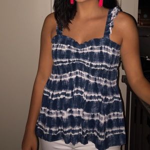 Tie dye tank